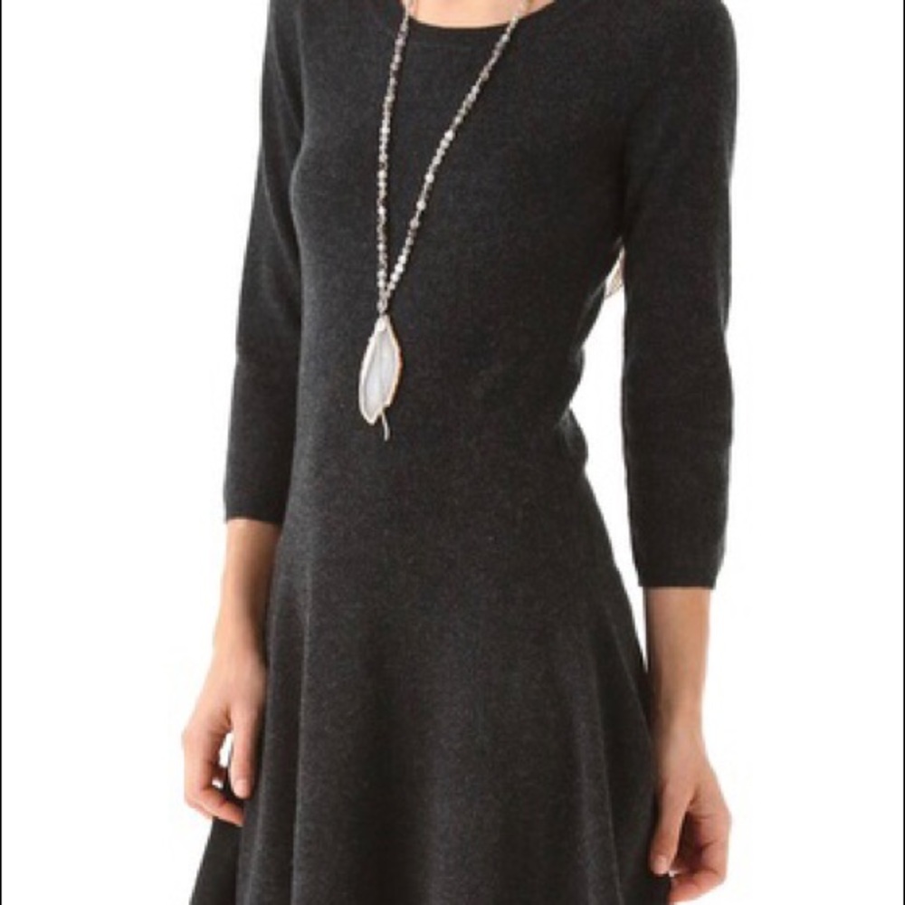 Joie Dark Grey Sweater Dress